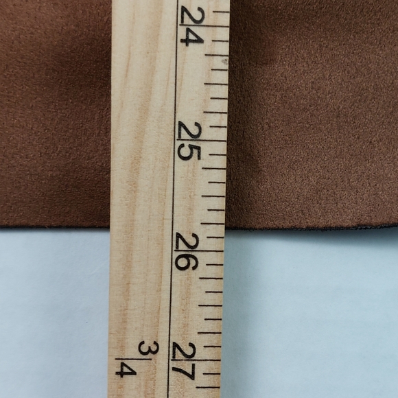 Chaps Skirt Womens Size 20W Fall DNM 2 Brown Back Slit Stretch NWT $86.00 - Picture 4 of 12